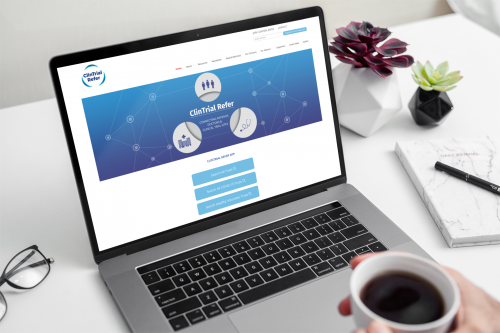 ClinTrial Refer website
